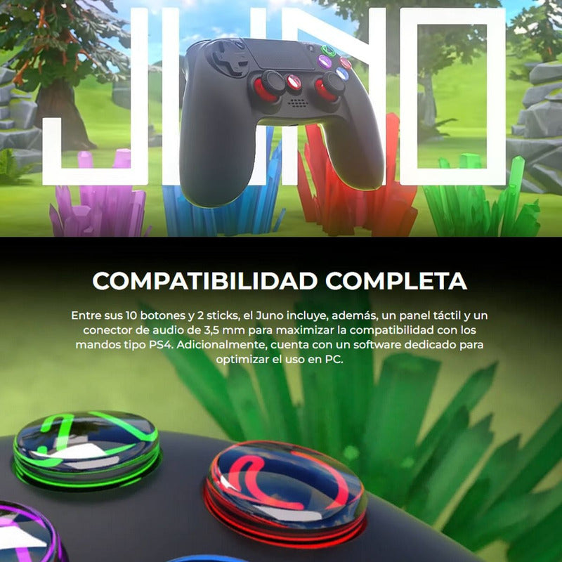 Control Gamepad Inalámbrico Redragon G818 Juno, Pc/ps4/ps3
