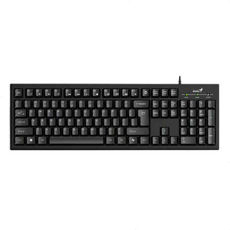 Teclado Usb Genius Smart Kb-100 Con Teclas 12 Multimedia Fn