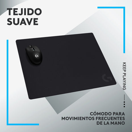 Alfombrilla Gamer Logitech G740 / Pad Mouse L, 460x400x5mm