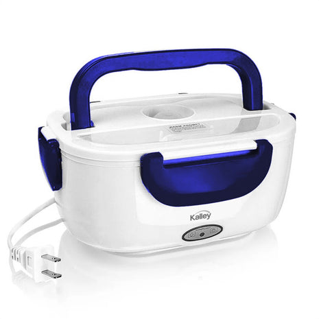Lonchera Eléctrica Kalley Porta Comida, Garantía 1 Año, Azul