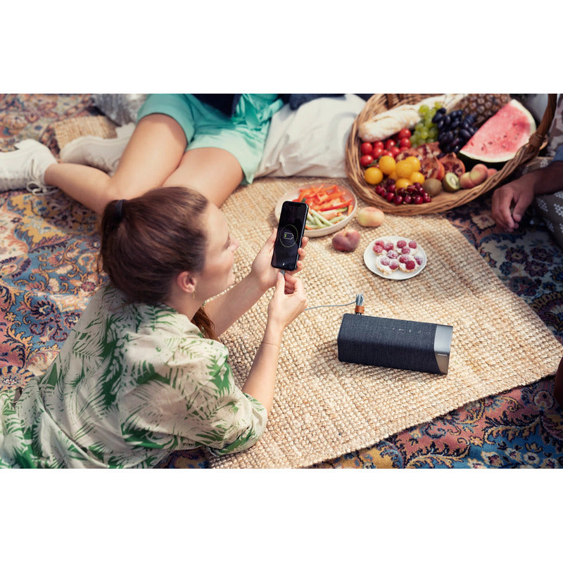 Kit Estéreo 2 Parlante Inalámbrico Philips Tas7505, 60w Ipx7 Negro