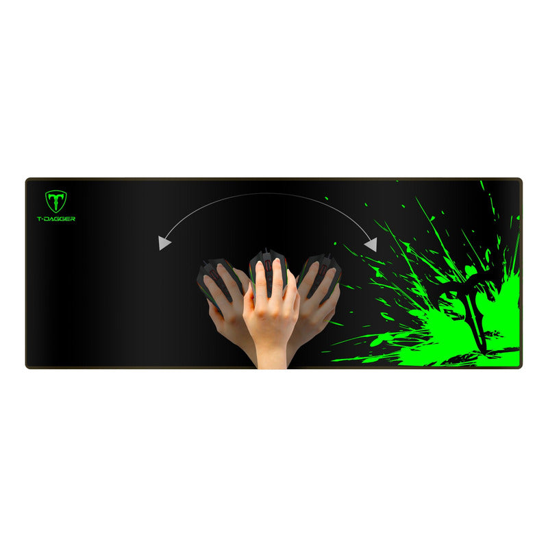 Mouse Pad Gamer T-dagger Lava ( L ) 780 X 300 X 3 Mm. Speed