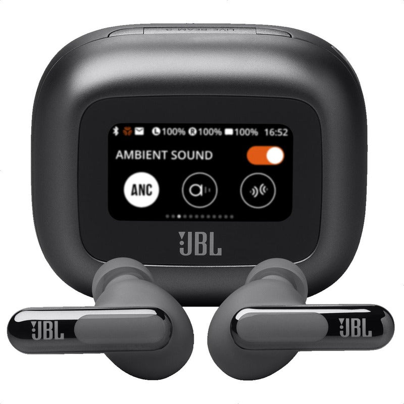 Auriculares JBL Live Beam 3 TWS Bluetooth ANC Smart Case Pantalla IP55 Negro
