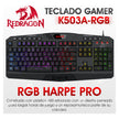 Combo Gamer Redragon Teclado K503a Rgb Esp + Mouse M601 Rgb