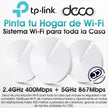 Sistema Wifi Malla Para  La Casa Tp-link Deco M5 (3-pack), Blanco