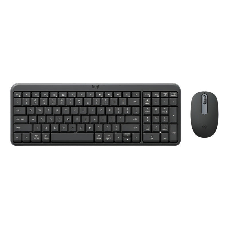 Combo Bluetooth Logitech Mk250, Teclado Y Mouse Compactos