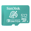 Memoria Micro SD 512GB SanDisk Nintendo Switch OLED Edición Hoja Verde U3 V30 100MB/s - Original