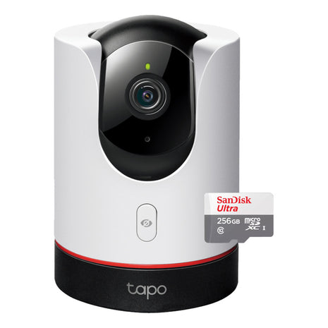 Tp-link, Cámara Ip Wifi Robótica, Tapo C225 + Microsd 256 Gb