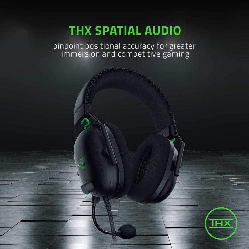 Razer Blackshark V2 Audífonos Gamer con USB Sound Card y THX Spatial Audio 7.1 Caja Original