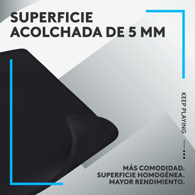 Alfombrilla Gamer Logitech G740 / Pad Mouse L, 460x400x5mm