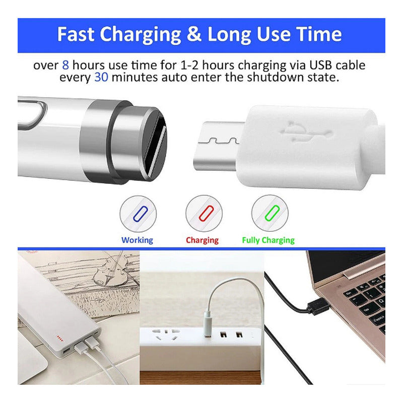 Lápiz Digital Óptico Stylus Alta Precisión Capacitivo Activo