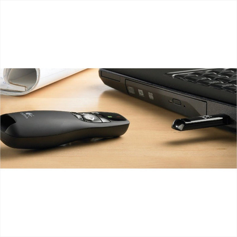 Presentador Inalámbrico Para Exposiciones · Logitech R400
