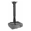 Soporte Universal de Pared y Techo para Proyector/Video Beam TechGo SPP-01, Negro