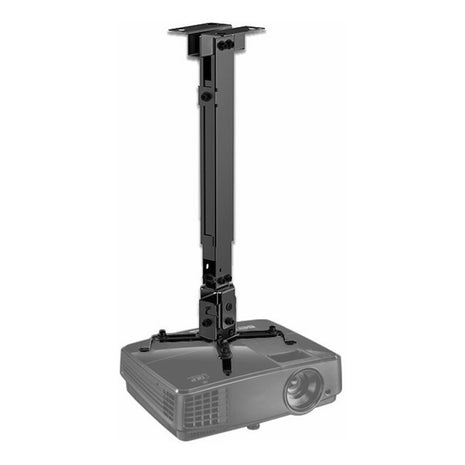 Soporte Universal de Pared y Techo para Proyector/Video Beam TechGo SPP-01, Negro