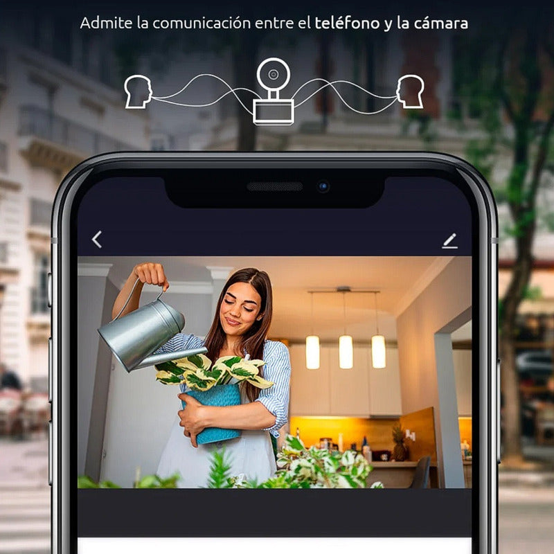 Cámara Seguridad Wifi Smart Robótica, Nexxt Nhc-p710 + 64gb