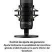 Hyperx Quadcast S, Micrófono Usb Multipatrón Gamer Streaming
