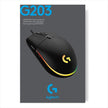 Mouse Gamer Logitech G203 Lightsync Rgb, 6 Botones / 8000dpi Negro