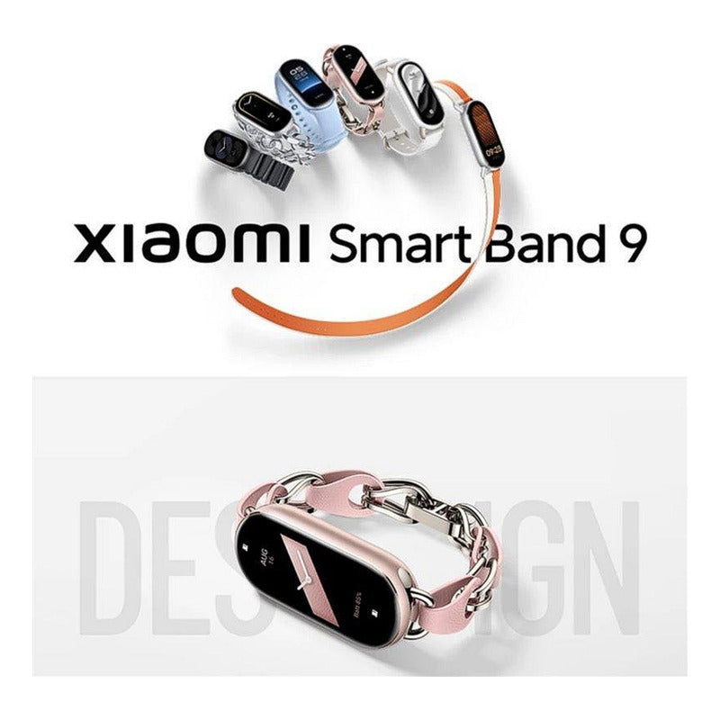 Xiaomi Smart Band 9, Pulsera Inteligente Smartwatch Bt, Pink