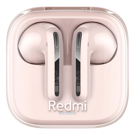 Audífonos Inalámbricos Xiaomi Redmi Buds 6 Active TWS Bluetooth 5.4 Micrófono Dual 30h Batería - Rosa