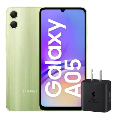 Celular Samsung Galaxy A05 64gb/4gb Verde + Cargador 25w