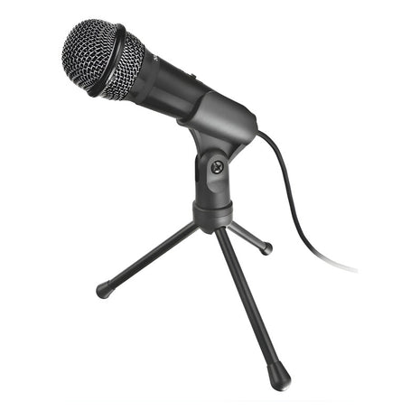 Micrófono Con Trípode Trust Starzz All Round · Plug 3.5mm