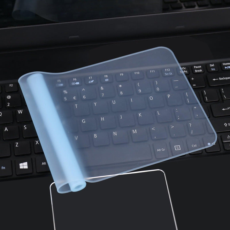 Protector De Teclado Silicona Transparente Laptop 14''/ 15''