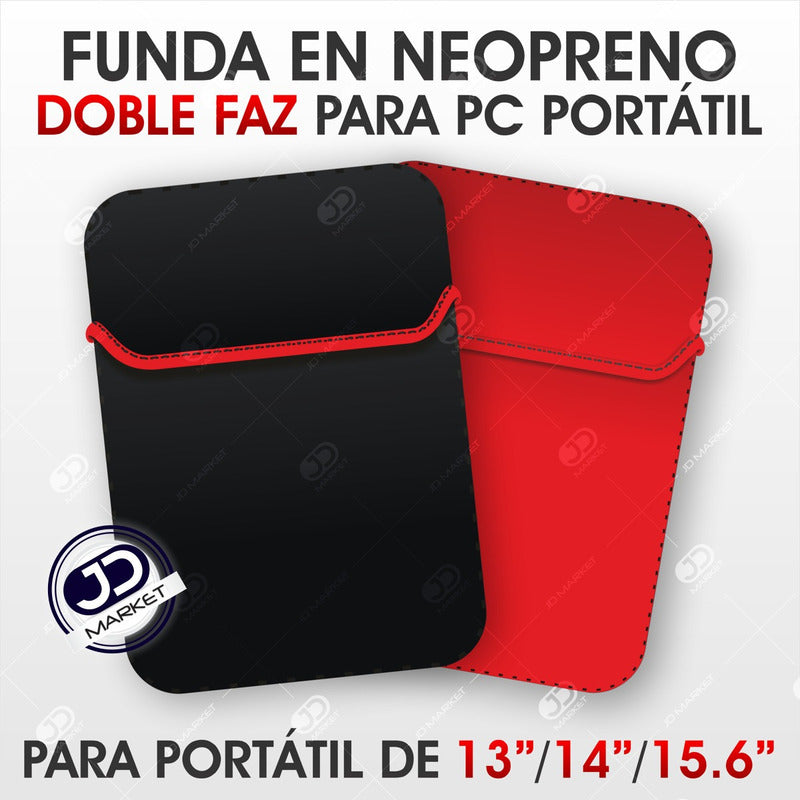 Fundas Para Portátil En Neopreno Doble Faz / 13, 14 Y 15.6''