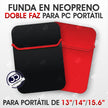Fundas Para Portátil En Neopreno Doble Faz / 15.6''