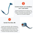 Auriculares 3.5mm Jbl Tune 110 Pure Bass, 100% Original, Blu