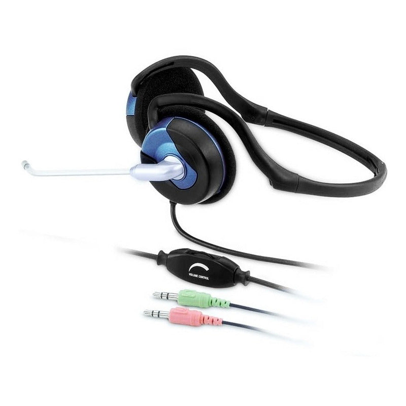 Diadema Genius Hs-300n Con Micrófono Y Control De Volumen