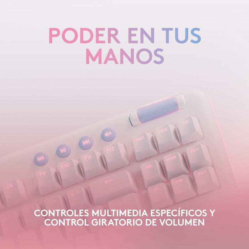 Teclado Gamer Inalámbrico Logitech G715 Aurora Collection