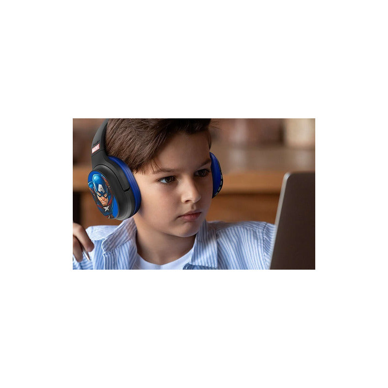 Audífonos Inalámbricos Con Micrófono Xtech Edición Capitán América