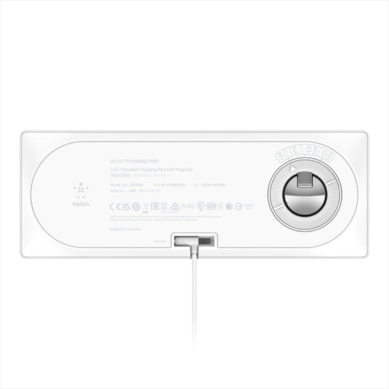 Base Carga 3en1 Wireless Magsafe 15w Belkin Boostcharge Pro