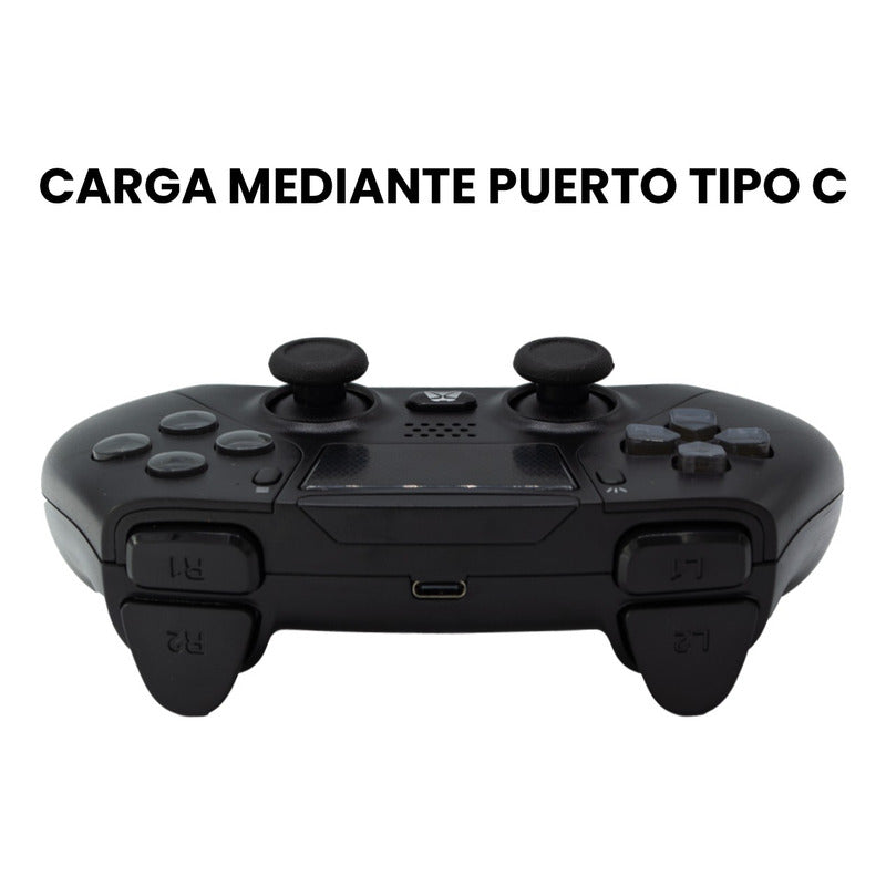 Gamepad Inalámbrico Startec St-gc-18 Para Pc Y Ps4, Negro