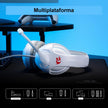 Diadema Gamer Redragon H211w-rgb Cronus White Micrófono Plug 3.5mm