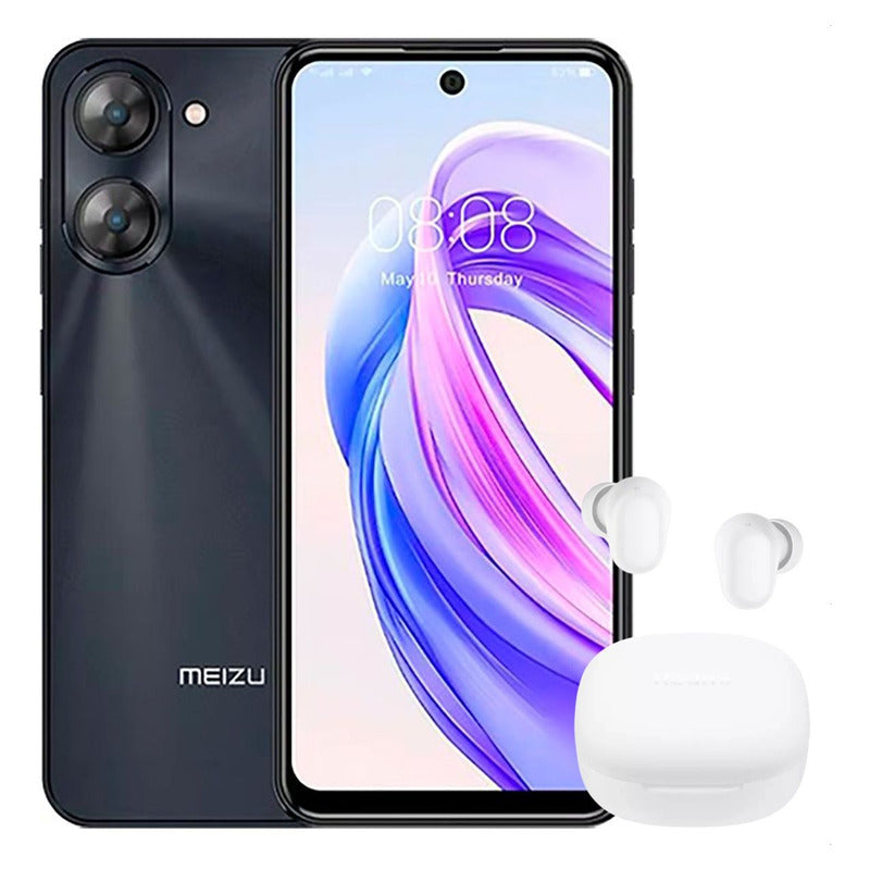 Celular Meizu Mblu 21 Lte 128gb/6gb Negro + Buds 6 Play