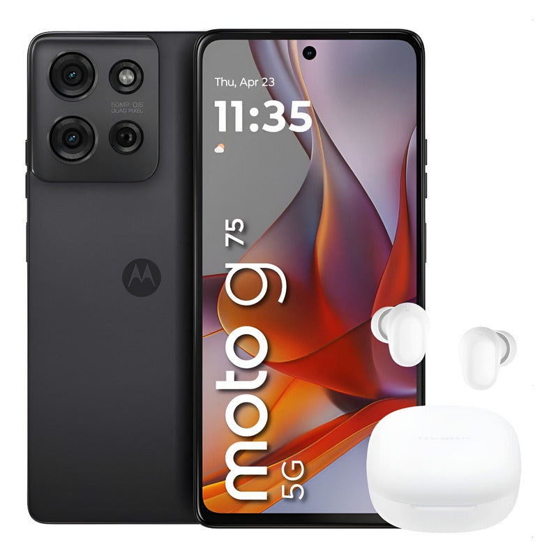 Celular Motorola Moto G75 5g 256gb/8gb Gris + Buds 6 Play
