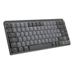 Teclado Recargable Avanzado, Logitech Mx Mechanical Mini
