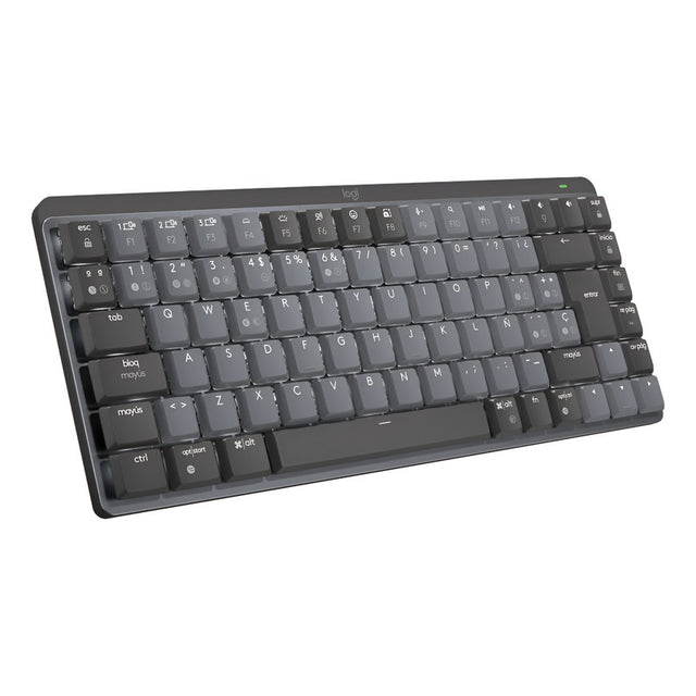 Teclado Recargable Avanzado, Logitech Mx Mechanical Mini