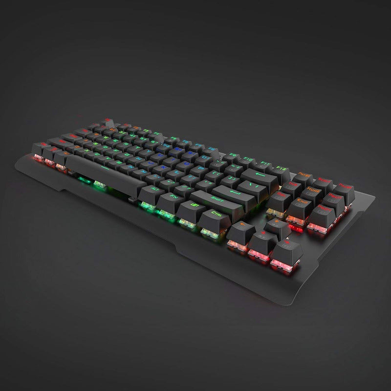 Teclado Gamer Mecánico Redragon K561 Visnu, Retroiluminado Negro Español Latinoamérica