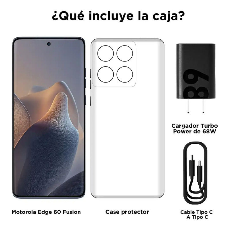 Celular Motorola Edge 60 Fusion 5g Dual Sim 256gb/8gb, Verde