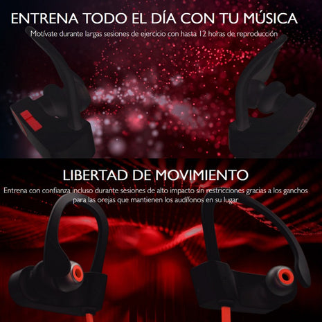 Audífonos Deportivos, Klip Xtreme Jogbudz 2 Ksm-150bl Bt 5.0