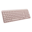 Teclado Bluetooth Inalámbrico Logitech K250 Compacto, Rosa
