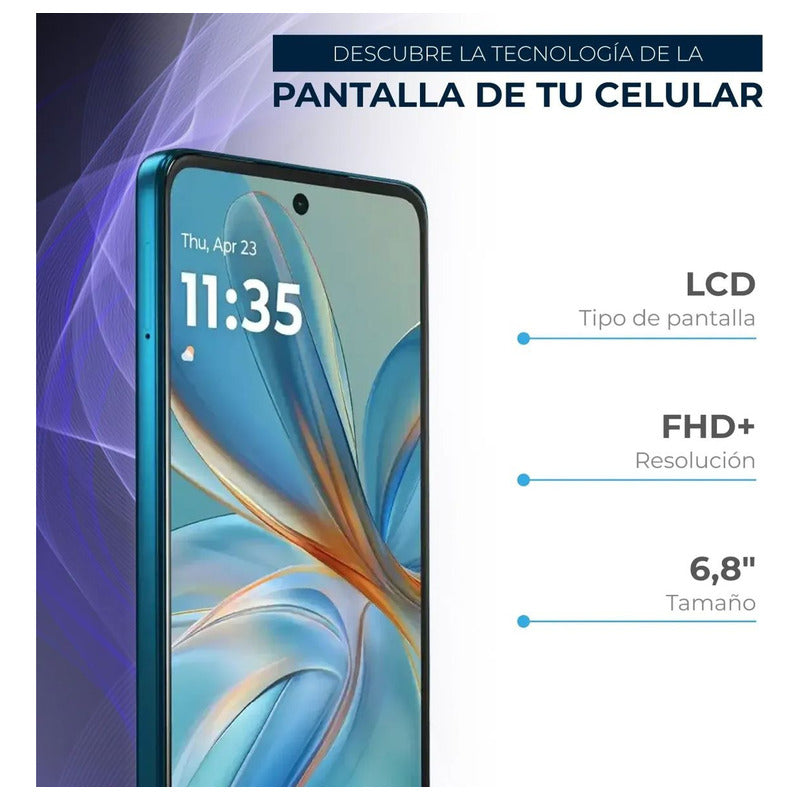 Celular Motorola Moto G75 5g 256gb/8gb Azul + Band 9 Active
