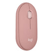 Mouse Bluetooth Multidispositivo Logitech Pebble 2 M350s, Rosa