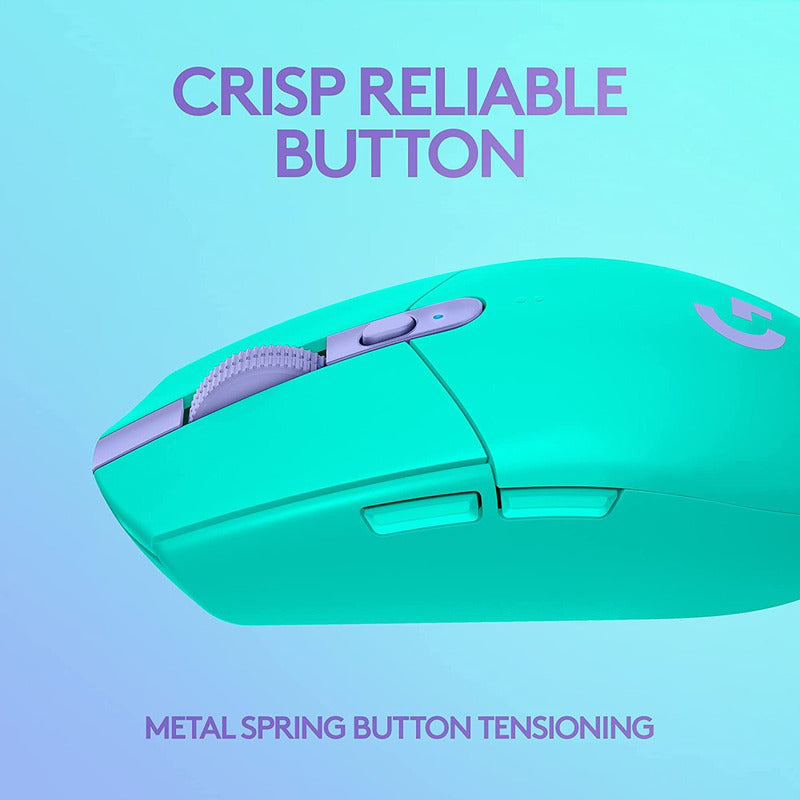 Mouse Gamer Inalámbrico Logitech G305 / 12000dpi - Menta