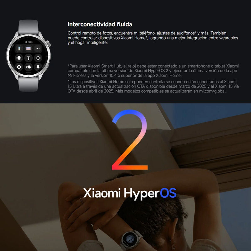 Xiaomi Watch S4, Reloj Inteligente Smartwatch Llamadas, Blk