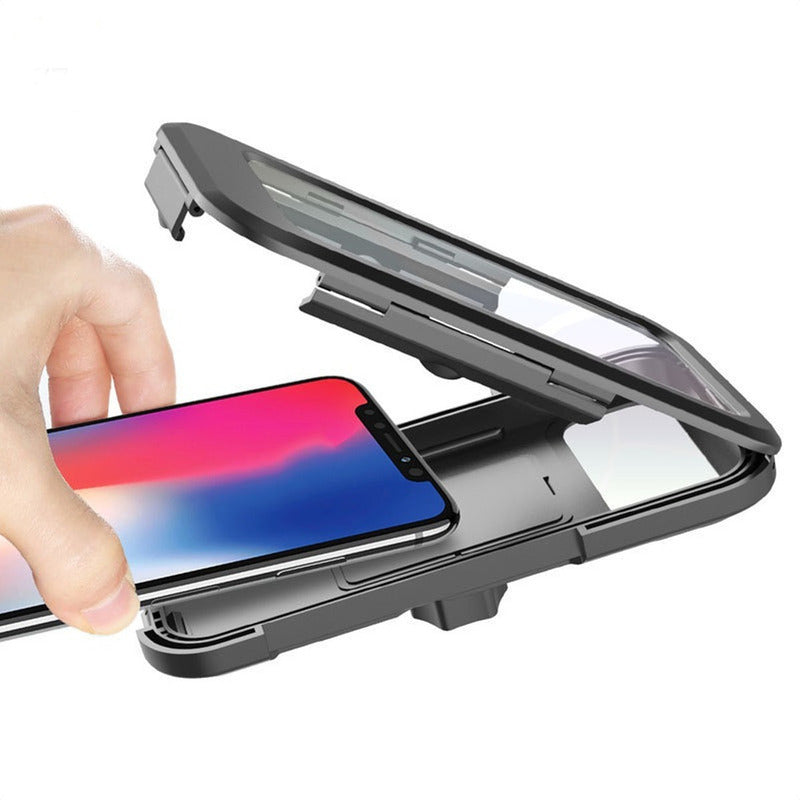 Soporte Estuche Impermeable Para Celular En Moto / Bicicleta