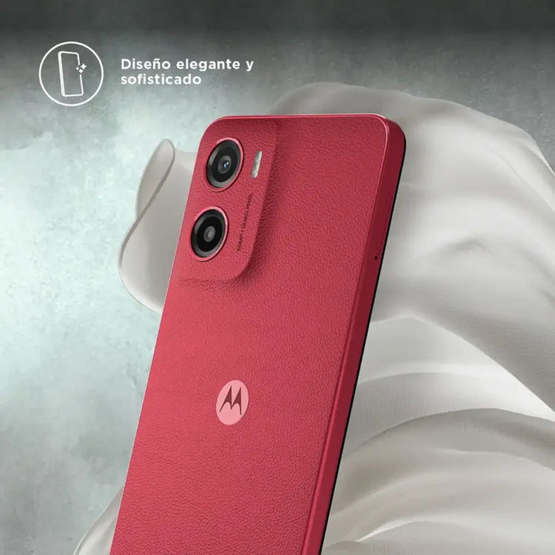 Celular Motorola Moto G05 Dual Sim, 128gb/4gb, 6.7'', Rojo