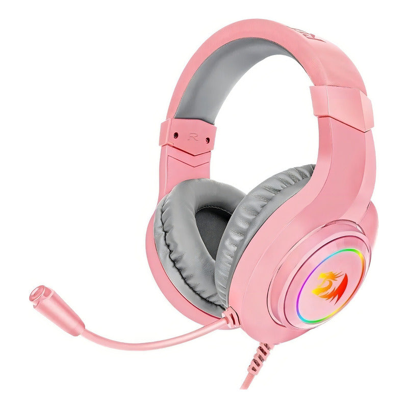Audifinos Gamer Hylas H260-p Redragon Rosa